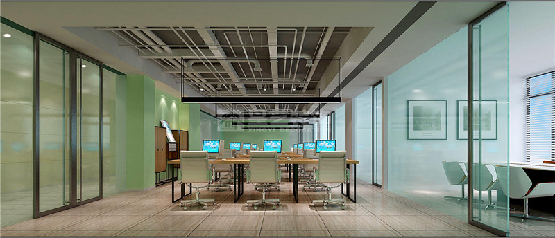 南宁华尔街工谷2700平办公室办公区装修设计效果图