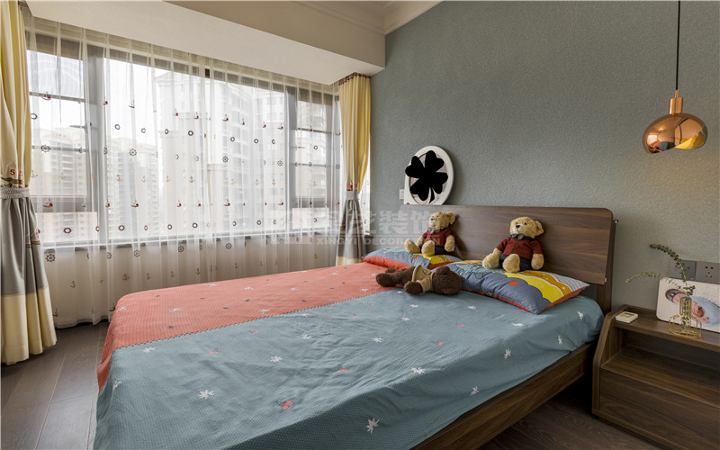 嘉和城120平儿童房装修实景图